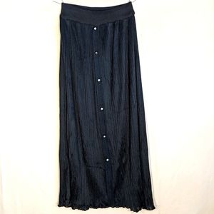 Vintage small black slip skirt